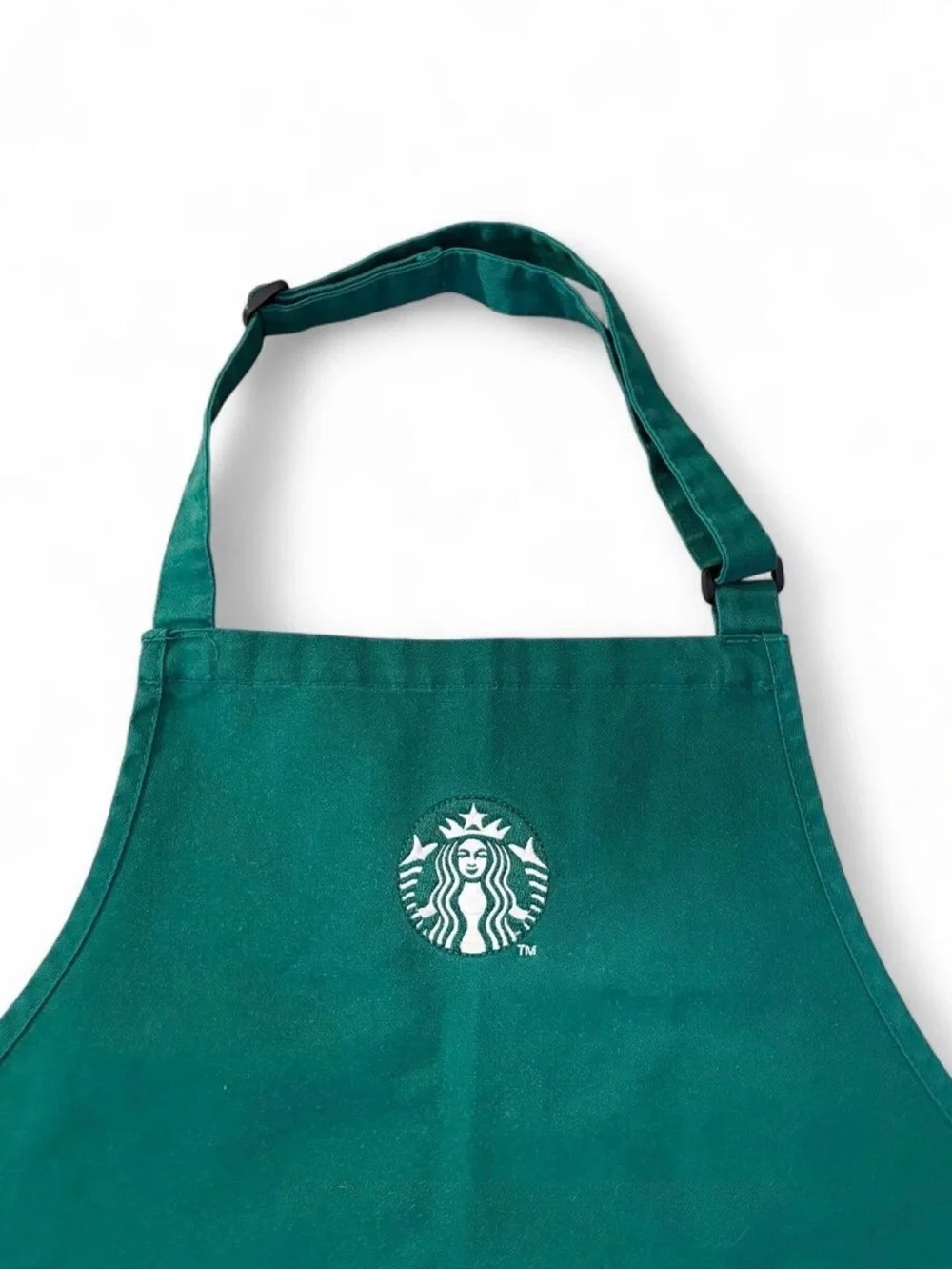 Starbucks Green Work Apron with Front Logo